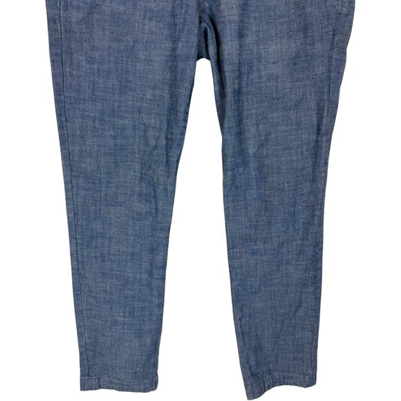 Abercrombie & Fitch Langdon Slim Fit Chino Pants Mens 29x30 Blue Stretch Cotton - Picture 4 of 16